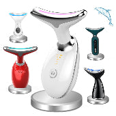 Cervical Vertebra Massage Instrument Beauty Neck Instrument Multifunctional Neck Massager To Remove Neck Lines Method To Make Lines Vibration Hot Compress Instrument