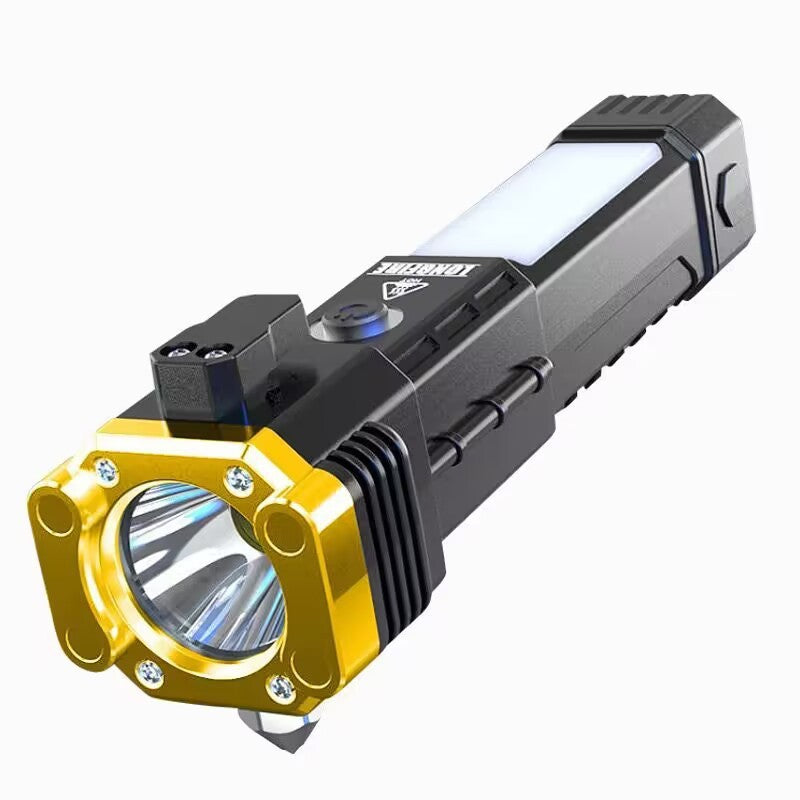 Car Hammer Multifunctional Rechargeable Flashlight