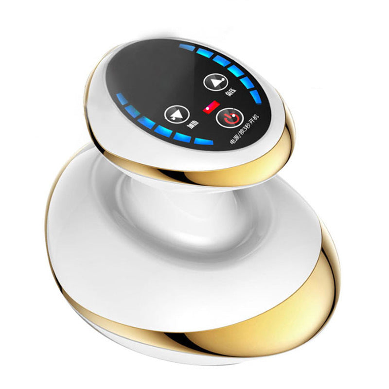 Electric Scraping Cupping Instrument Versatile Brush Body Universal Household Absorbing Sha Rubbing Abdominal Warm Waist And Back Massage Heating Dam