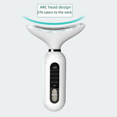 Cervical Vertebra Massage Instrument Beauty Neck Instrument Multifunctional Neck Massager To Remove Neck Lines Method To Make Lines Vibration Hot Compress Instrument