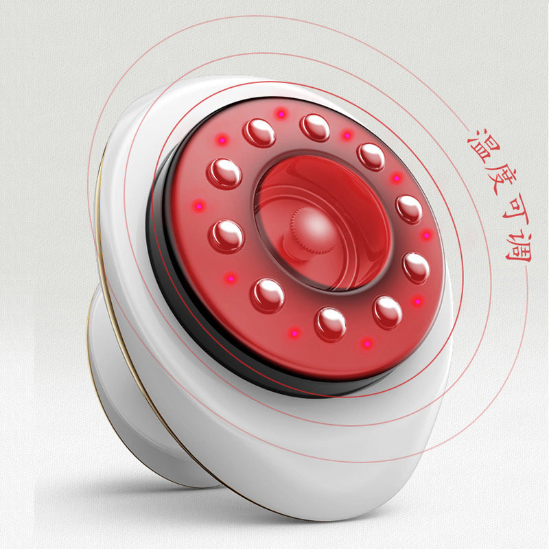 Electric Scraping Cupping Instrument Versatile Brush Body Universal Household Absorbing Sha Rubbing Abdominal Warm Waist And Back Massage Heating Dam