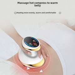 Electric Scraping Cupping Instrument Versatile Brush Body Universal Household Absorbing Sha Rubbing Abdominal Warm Waist And Back Massage Heating Dam