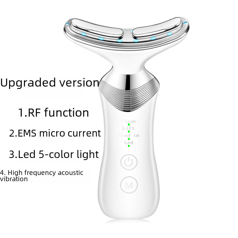 Cervical Vertebra Massage Instrument Beauty Neck Instrument Multifunctional Neck Massager To Remove Neck Lines Method To Make Lines Vibration Hot Compress Instrument