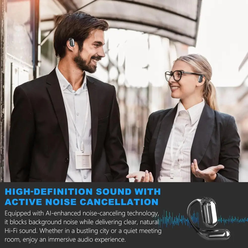 Wireless earbuds with noise cancellation for AI Real Time Translation in 144 languages