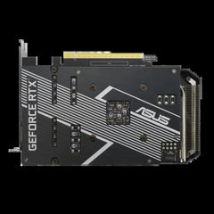 Black and silver ASUS Dual GeForce RTX 3060 OC 12GB graphics card for gaming