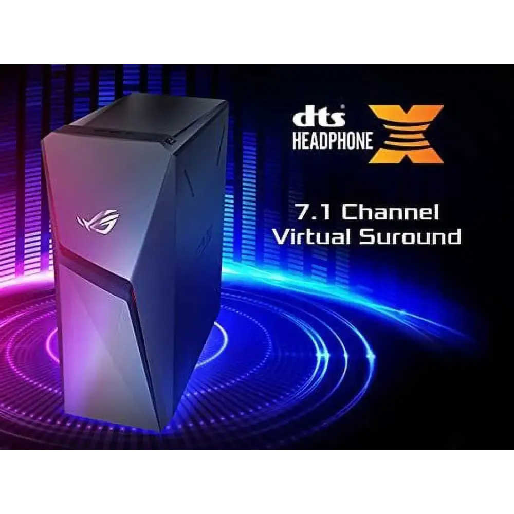 ASUS ROG Strix G10 Gaming Computer Tower with Intel i7 and RTX 3060 graphics