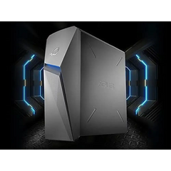 Gray gaming desktop computer ASUS ROG Strix G10 Intel i7 RTX 3060 Aura Sync