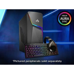 ASUS ROG Strix G10 Intel i7 RTX 3060 Gaming Desktop with peripherals and Aura Sync