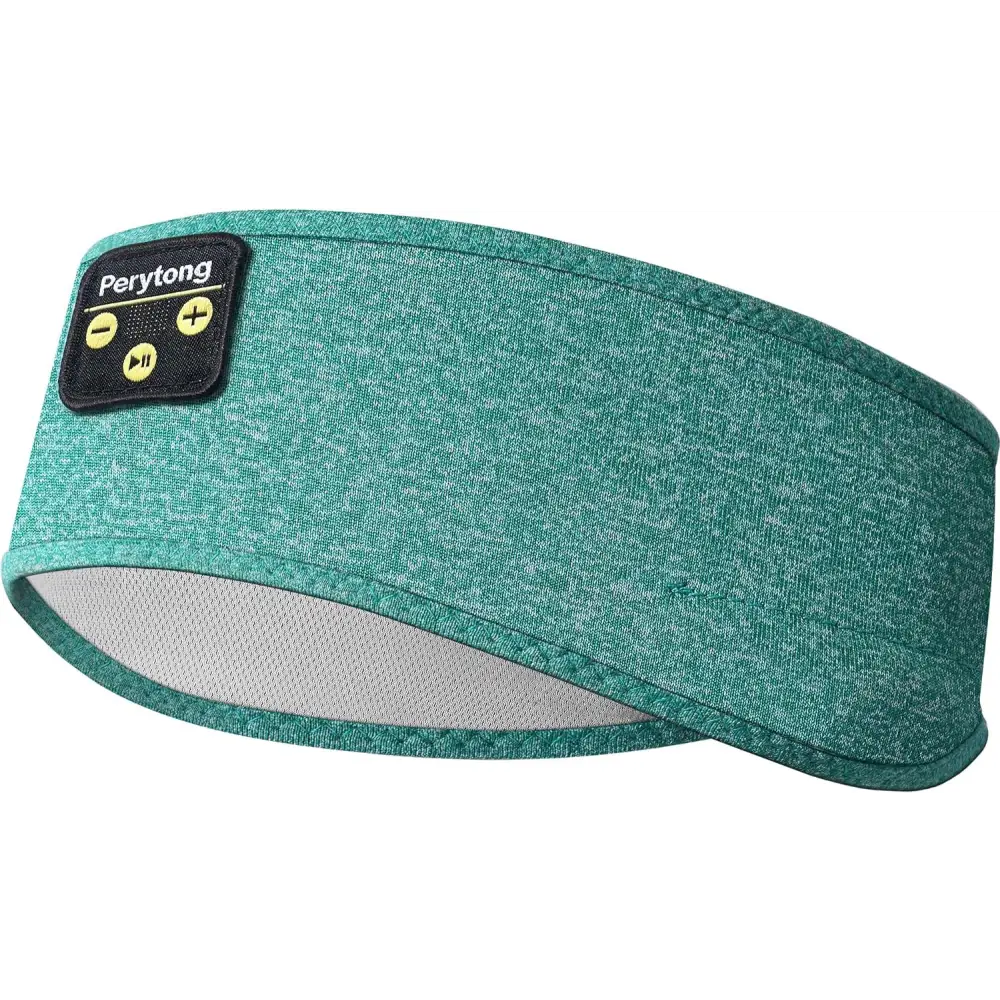 Teal sleep headphone headband for Perytong Bluetooth Sleep Headphones in Gray
