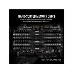 Computer motherboard featuring Corsair Vengeance LPX 16GB DDR4 3600MHz C18 memory kit