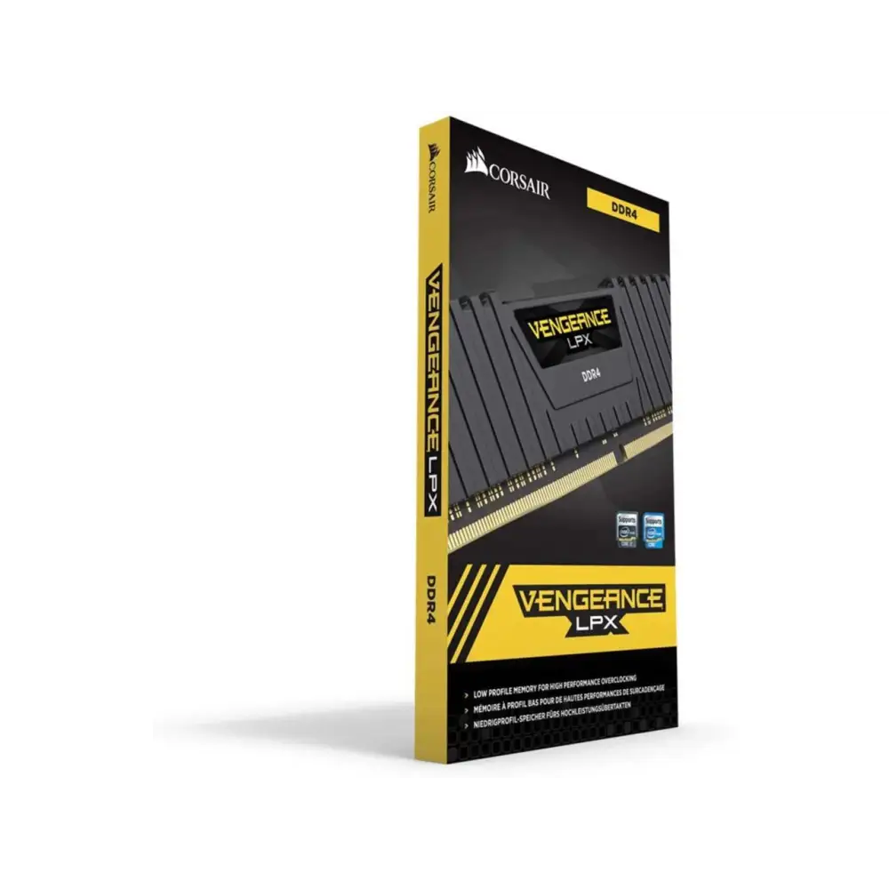 Corsair Vengeance LPX 16GB DDR4 3600MHz C18 Memory Kit package displayed