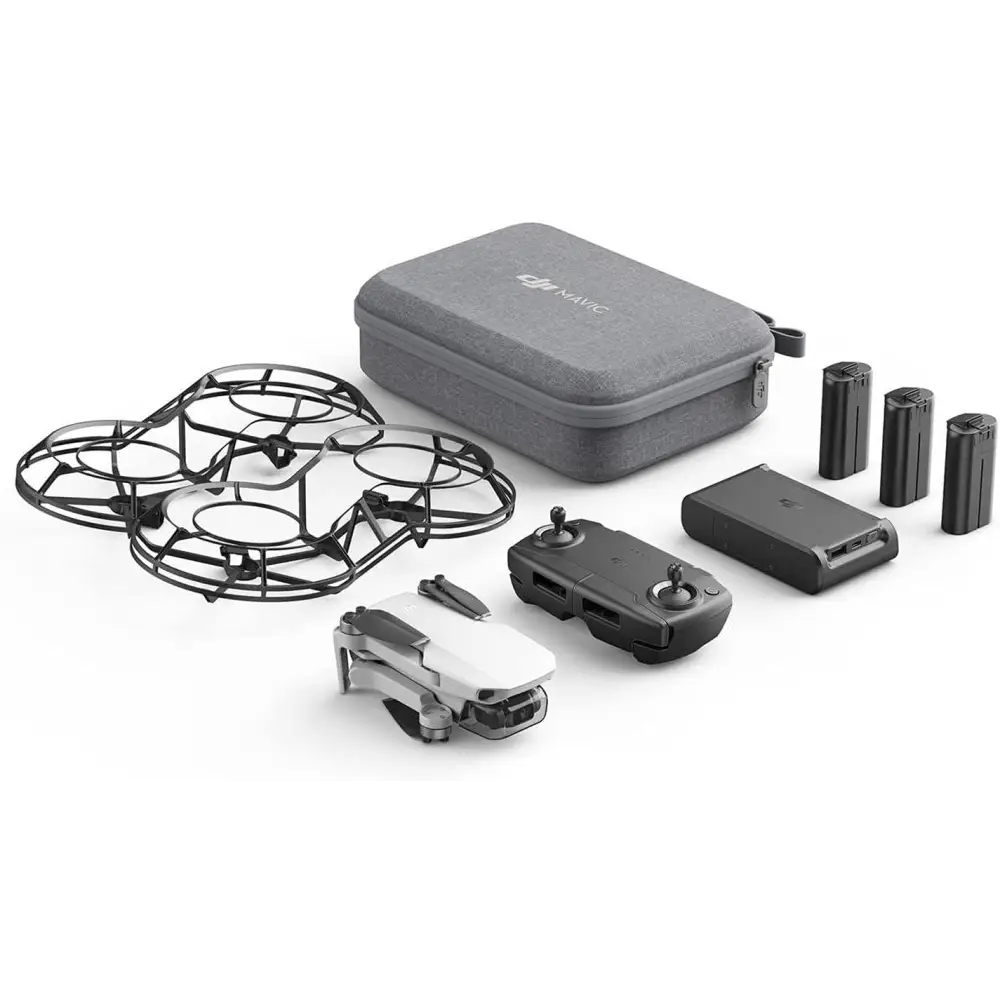 DJI Mavic Mini Combo Ultra Light Drone with accessories for aerial photography