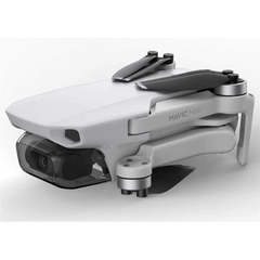 Folded white Mavic Mini drone from DJI Mavic Mini Combo Ultra Light Drone package