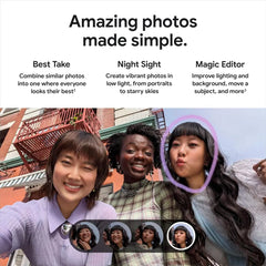 Google Pixel 8a Obsidian with 64MP camera showcasing advanced smartphone photography features