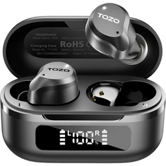 Wireless earbuds with charging case for Hybrid Active Noise Cancelling Earbuds 59H Playtime