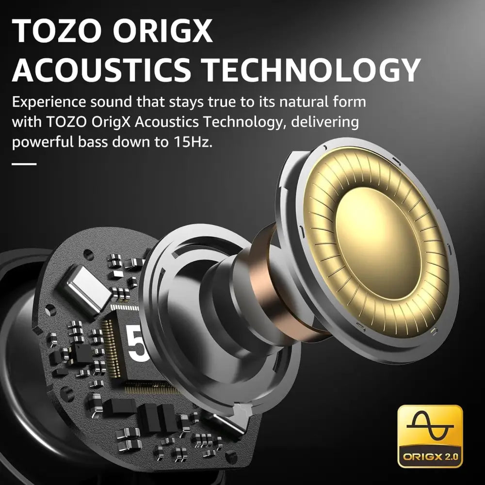 Earbud internal components of Hybrid Active Noise Cancelling Earbuds 59H Playtime