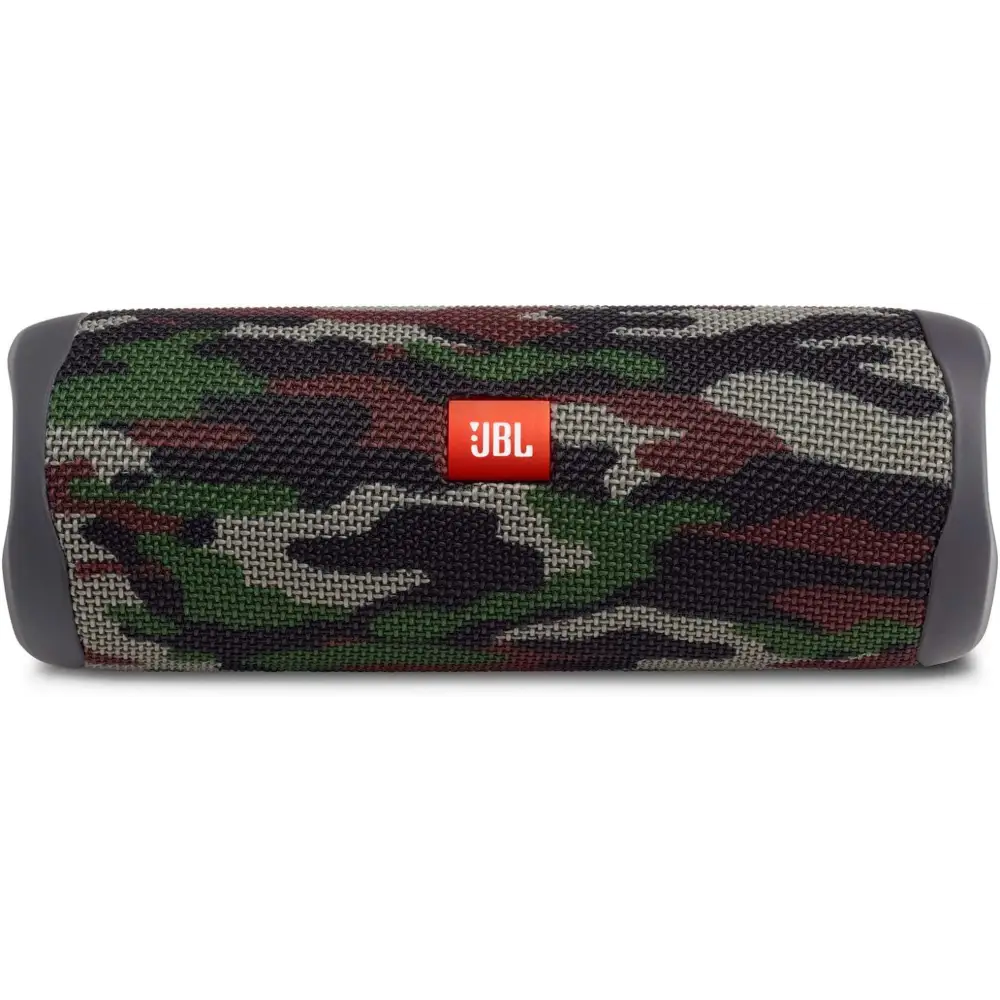 Camouflage-patterned Teal JBL Flip 5 IPX7 Waterproof Portable Speaker with Pro Sound