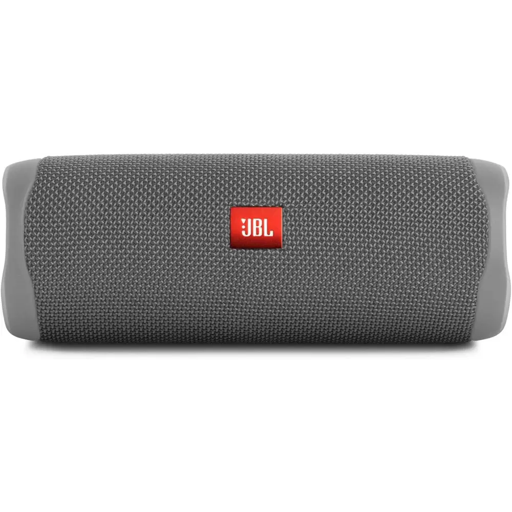 Gray portable speaker from Teal JBL Flip 5 IPX7 Waterproof Powerful Pro Sound
