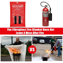 Fire safety comparison of AOOHOOA 3-Pack Emergency Fire Blankets for ultimate protection