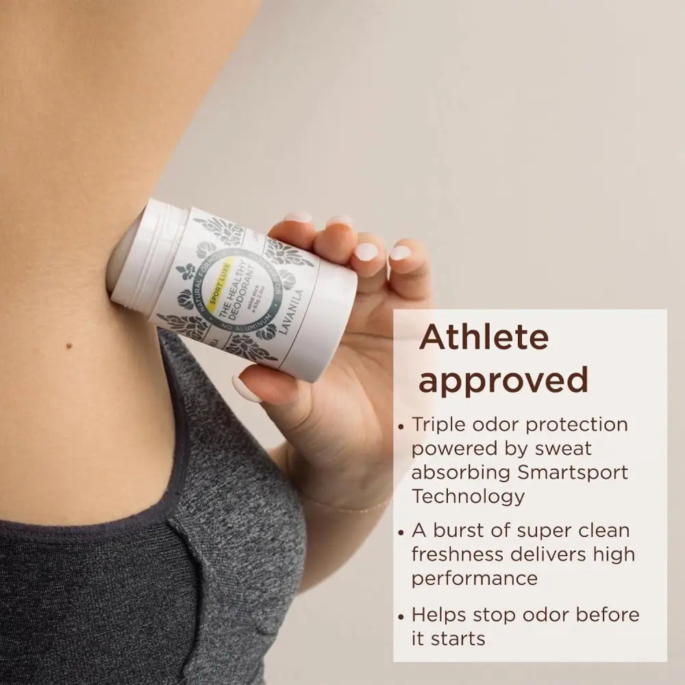 Natural Aluminum Free Deodorant for Girls and Teens in a sleek stick form