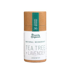 Natural Essential Oil Blend Deodorant in biodegradable cardboard tube for all-day freshness