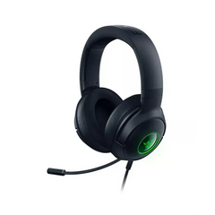 Black Razer Kraken V3 X Gaming Headset with Triforce Hyperclear Mic for immersive gaming