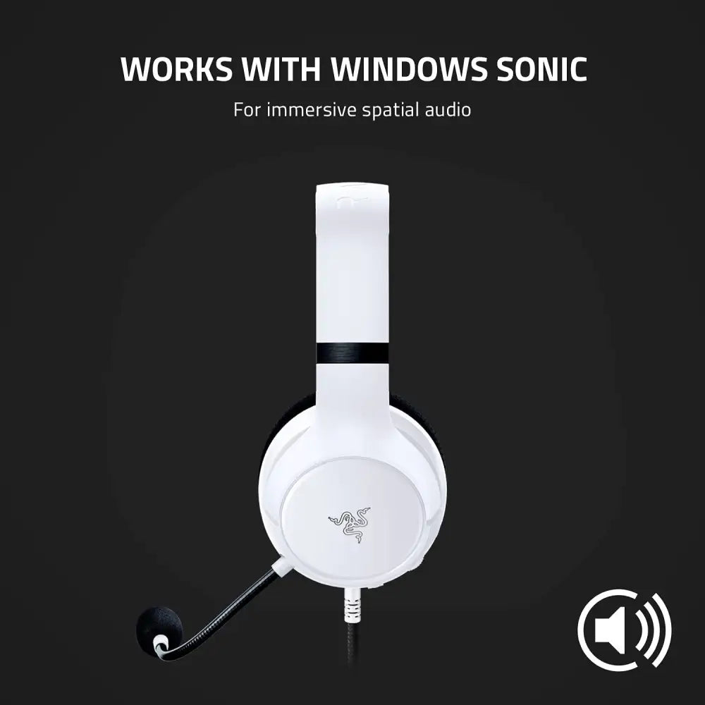 White Gaming Headset from Ultimate Wired Gaming Headset Precision Audio Xbox